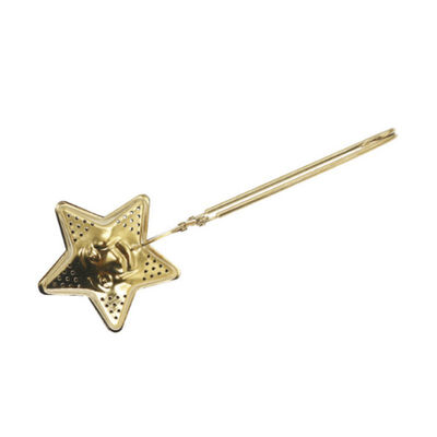 Star-Shaped Stainless Steel Tea Ball Strainer Infuser Filter Interval Diffuser for Loose Leaf Tea Herbal Spices Seasonings
Star-Shaped Stainless Steel Tea Ball Strainer Infuser Filter Interval Diffuser for Loose Leaf Tea Herbal Spices Seasonings