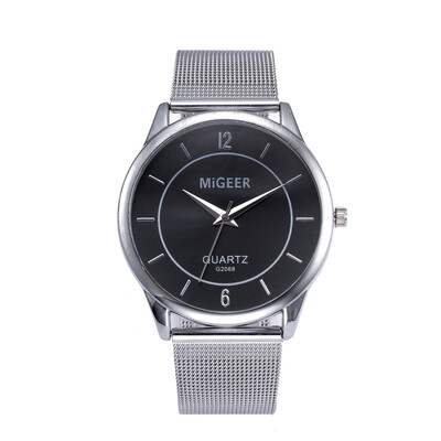 Gobestart Fashion Man Design Stainless Steel Mesh belt Analog Alloy Quartz Wrist Watch
Gobestart Fashion Man Design Stainless Steel Mesh belt Analog Alloy Quartz Wrist Watch