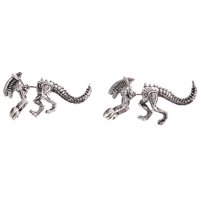 New Mode Style Fashionable Cool Alien Earrings Black Enamel Stud Earrings For Women Animal Piercing Ear Jewelry Fashion Gifts
New Mode Style Fashionable Cool Alien Earrings Black Enamel Stud Earrings For Women Animal Piercing Ear Jewelry Fashion Gifts