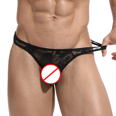 Mens Sexy Lace Bikini Briefs Underwear Sissy Pouch Panties Thongs Underpants
Mens Sexy Lace Bikini Briefs Underwear Sissy Pouch Panties Thongs Underpants