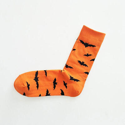 New Personality Mens Halloween Cartoon Cotton Tube Socks Personality Bat Absorbent Sweat Cotton Socks For Men
New Personality Mens Halloween Cartoon Cotton Tube Socks Personality Bat Absorbent Sweat Cotton Socks For Men