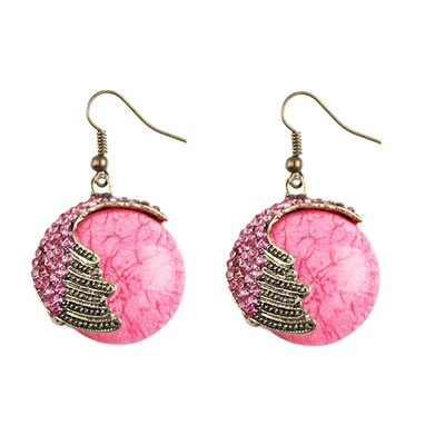 Jewelry Handmade Retro Bohemian Style Opal Phoenix Peacock Crystal Earrings Accessories
Jewelry Handmade Retro Bohemian Style Opal Phoenix Peacock Crystal Earrings Accessories