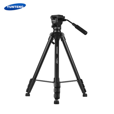 YUNTENG VCT-999RM Professional Aluminum Alloy Video Tripod 4-Section Adjustable with Fluid Pan & Tilt Head for Canon Nikon Sony DS
YUNTENG VCT-999RM Professional Aluminum Alloy Video Tripod 4-Section Adjustable with Fluid Pan & Tilt Head for Canon Nikon Sony DS