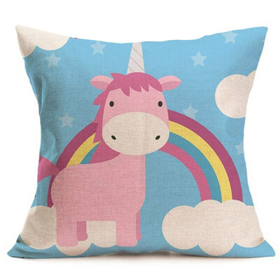 Siaonvr New Arrival Rainbow Cushion Case Decorative Unicorn Printed Decor Pillow Covers
Siaonvr New Arrival Rainbow Cushion Case Decorative Unicorn Printed Decor Pillow Covers