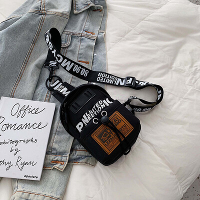 Summer mini bag chic contrast color small fresh canvas chest bag new 2019 fashion shoulder slung bag
Summer mini bag chic contrast color small fresh canvas chest bag new 2019 fashion shoulder slung bag