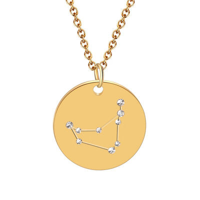 Necklace Women Sweet Simple Jewelry Cartoon Twelve constellations Tag Pendants Clavicle Delicate Cute Necklace collares
Necklace Women Sweet Simple Jewelry Cartoon Twelve constellations Tag Pendants Clavicle Delicate Cute Necklace collares