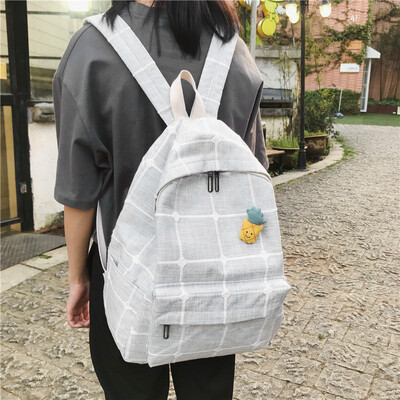 Ins schoolbag female Korean version of high school students backpack ancient feeling girl 100 campus plaid double shoulder bag
Ins schoolbag female Korean version of high school students backpack ancient feeling girl 100 campus plaid double shoulder bag