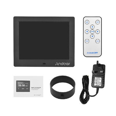 Andoer 8 Inch Digital Alarm & Photo Frame LED Screen Simple Eletronic Photo Album Support ClockPhotoVideo for Elder People With
Andoer 8 Inch Digital Alarm & Photo Frame LED Screen Simple Eletronic Photo Album Support ClockPhotoVideo for Elder People With