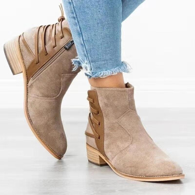 2019 autumn&winter new womens shoes suede with the side zipper Europe&the United States large size cross-border explosion
2019 autumn&winter new womens shoes suede with the side zipper Europe&the United States large size cross-border explosion