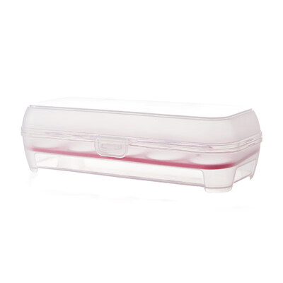 Plastic Transparent Eggs Preservation Box Kitchen Refrigerator Storage Case