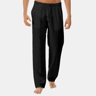 Gobestart Mens Summer New Style Simple And Fashionable Pure Cotton And Linen Trousers
Gobestart Mens Summer New Style Simple And Fashionable Pure Cotton And Linen Trousers