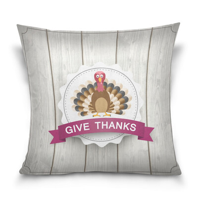 ALAZA Thanksgiving Throw Pillow Cover 16 X 16 inch Cushion Cover with Turkey Printed Pillowcase
ALAZA Thanksgiving Throw Pillow Cover 16 X 16 inch Cushion Cover with Turkey Printed Pillowcase