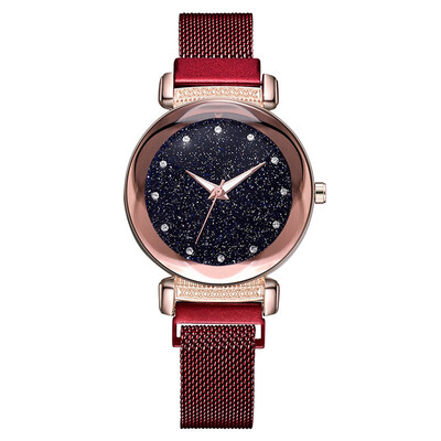 Women Watches Magnetic Buckle WristwatchStarry Sky Quartz Mesh Belt Minimalism Relojes Para Mujer Bayan Kol Saati Clock
Women Watches Magnetic Buckle WristwatchStarry Sky Quartz Mesh Belt Minimalism Relojes Para Mujer Bayan Kol Saati Clock