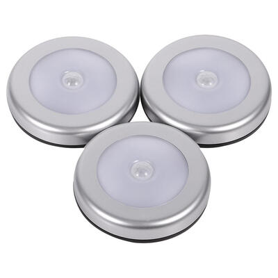 Greensen 3Pcs Wireless PIR Automatic Motion Sensor Night Light 6 LED Round Body Battery Powered Lamp Sensor Light Sensor Lamp
Greensen 3Pcs Wireless PIR Automatic Motion Sensor Night Light 6 LED Round Body Battery Powered Lamp Sensor Light Sensor Lamp