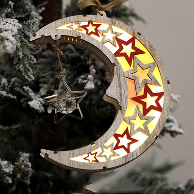 Tailored LED Light Wood House Cute Christmas Tree Ornaments Window Holiday Decoration
Tailored LED Light Wood House Cute Christmas Tree Ornaments Window Holiday Decoration