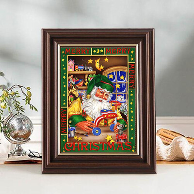 100 5D DIY Diamond paintings Mosaic Wall Sticker Christmas santa claus green hat Suitable for Home Puzzle birthday wedding Decor
100 5D DIY Diamond paintings Mosaic Wall Sticker Christmas santa claus green hat Suitable for Home Puzzle birthday wedding Decor