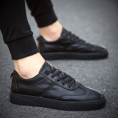 Autumn shoes mens casual shoes Korean version of the trend of wild mens shoes students small black tide shoes chef
Autumn shoes mens casual shoes Korean version of the trend of wild mens shoes students small black tide shoes chef