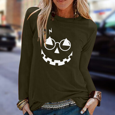 Tailored Womens Casual Halloween Print Shirts O-Neck Long Sleeve Top Loose T-Shirt Blouse
Tailored Womens Casual Halloween Print Shirts O-Neck Long Sleeve Top Loose T-Shirt Blouse