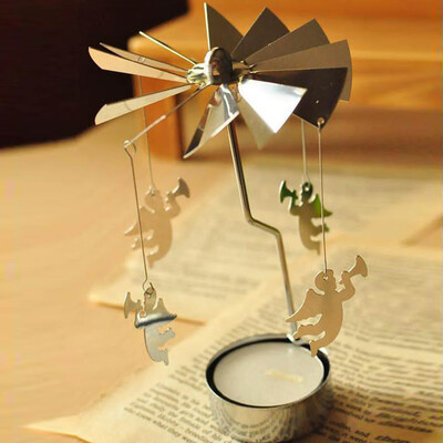 Gobestart Rotary Spinning Tealight Candle Metal Tea light Holder Carousel Home Decor Gift
Gobestart Rotary Spinning Tealight Candle Metal Tea light Holder Carousel Home Decor Gift