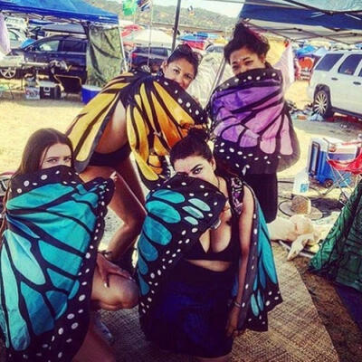 Women Ladies Nymph Pixie Costume Accessory Beach Scarves Wraps Colorful Soft Fabric Butterfly Wings Fairy
Women Ladies Nymph Pixie Costume Accessory Beach Scarves Wraps Colorful Soft Fabric Butterfly Wings Fairy