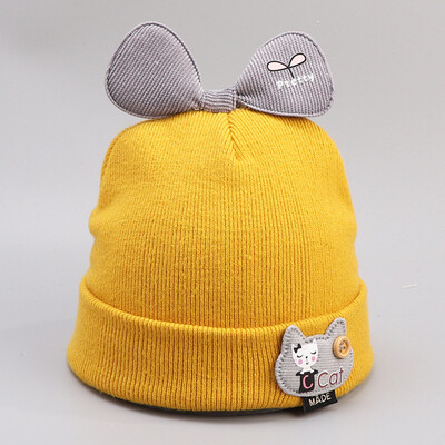 Dongyun new autumn&winter childrens knitting pure cotton bow cartoon button cap
Dongyun new autumn&winter childrens knitting pure cotton bow cartoon button cap
