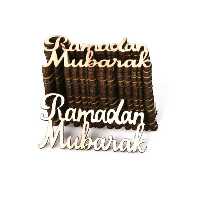 15pcs Wooden Eid Mubarak Ramadan Party Supplies Ornament DIY Plaque Pendant Festival Home Decoration
15pcs Wooden Eid Mubarak Ramadan Party Supplies Ornament DIY Plaque Pendant Festival Home Decoration