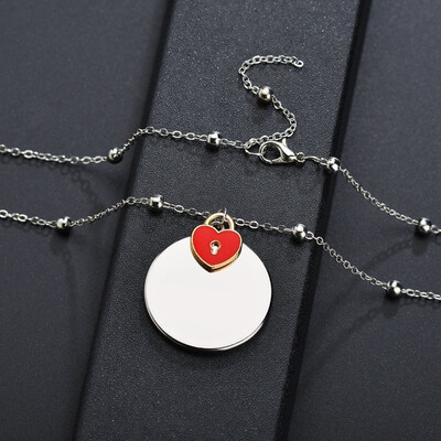Simple Ladies Round Pendant Necklace OL Style High Quality European And American Personality Charm Wedding Party Fashion Jewelry
Simple Ladies Round Pendant Necklace OL Style High Quality European And American Personality Charm Wedding Party Fashion Jewelry