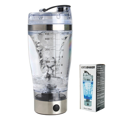 NEW 450ml Electric Protein Shaker Bottle Electric Vortex Mixer Cup Portable Blender Drink Drinkware Tool
NEW 450ml Electric Protein Shaker Bottle Electric Vortex Mixer Cup Portable Blender Drink Drinkware Tool