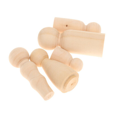 Gobestart 5Pcs Wooden Peg Dolls Family DIY Crafts Cake Topper Kids Printed Decoration
Gobestart 5Pcs Wooden Peg Dolls Family DIY Crafts Cake Topper Kids Printed Decoration
