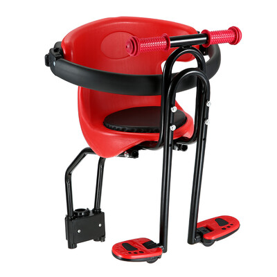 Bicycle Baby Seat Kids Child Safety Carrier Front Seat Saddle Cushion with Back Rest Foot Pedals
Bicycle Baby Seat Kids Child Safety Carrier Front Seat Saddle Cushion with Back Rest Foot Pedals