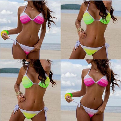Ebay AliExpress spring&summer explosions sling gradient mesh three-point bikini swimsuit ST1989 red
Ebay AliExpress spring&summer explosions sling gradient mesh three-point bikini swimsuit ST1989 red