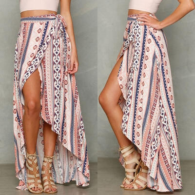 Womens Boho Gypsy Tribal Floral Skirt Maxi Summer Beach Long Casual Skirt Dresses
Womens Boho Gypsy Tribal Floral Skirt Maxi Summer Beach Long Casual Skirt Dresses