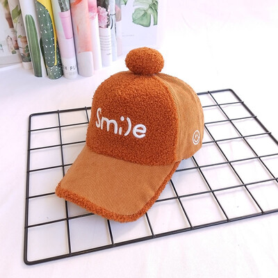 Childrens Hat Womens autumn&winter Korean version lambswood baseball cap boy girls cap casual all-around warm hat trend
Childrens Hat Womens autumn&winter Korean version lambswood baseball cap boy girls cap casual all-around warm hat trend