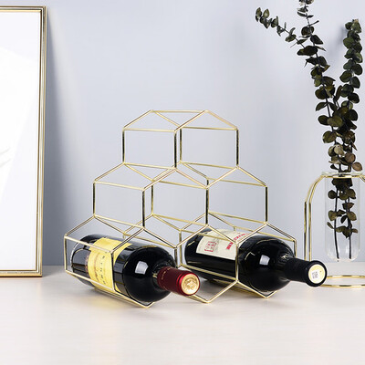 Siaonvr 6 Bottles Metal Wine Rack Countertop Free-stand Wine Storage Holder Space Saver
Siaonvr 6 Bottles Metal Wine Rack Countertop Free-stand Wine Storage Holder Space Saver