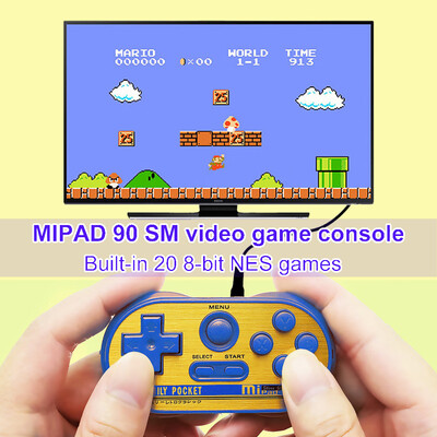 MIPAD 90 SM Mini Game Console Built-in 20 8-Bit NES Games Support TV Output Video Game Console Handheld Game Players for Children
MIPAD 90 SM Mini Game Console Built-in 20 8-Bit NES Games Support TV Output Video Game Console Handheld Game Players for Children