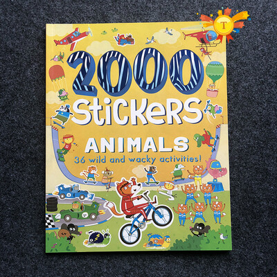 2000 stickers English activity book for children animal princess farm Halloween stickers for boys&girls gifts toy
2000 stickers English activity book for children animal princess farm Halloween stickers for boys&girls gifts toy