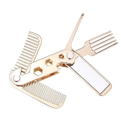 Men Hair Comb Moustache Beard Combs Barber Multifunctional Beard Pick With Mirror Travel Hair Care Styling Brush Tool
Men Hair Comb Moustache Beard Combs Barber Multifunctional Beard Pick With Mirror Travel Hair Care Styling Brush Tool