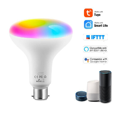 V21- Tuya Smart WIFI LED Bulb RGBW LED Bulb Support APP Control Compatible with Google Home & Alexa Voice Control 11W B22
V21- Tuya Smart WIFI LED Bulb RGBW LED Bulb Support APP Control Compatible with Google Home & Alexa Voice Control 11W B22