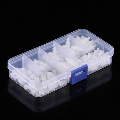 Greensen 180pcs White M3 Hex Male-Female Standoffs Screws Nuts Assortment Kit With Box
Greensen 180pcs White M3 Hex Male-Female Standoffs Screws Nuts Assortment Kit With Box