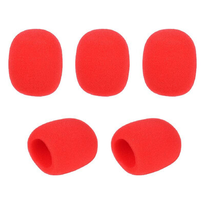 5pcs Handheld Microphone Windscreens Mic Foam Covers Compatible with Standard Ball-type Microphones for KTV Karaoke DJ
5pcs Handheld Microphone Windscreens Mic Foam Covers Compatible with Standard Ball-type Microphones for KTV Karaoke DJ