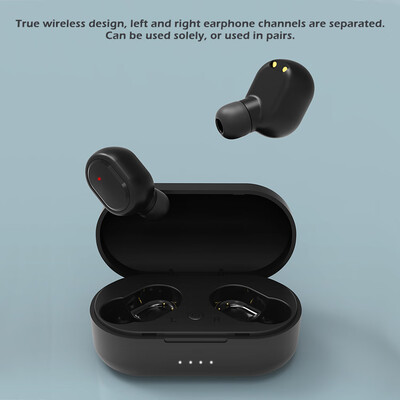 True Wireless Headphones Bluetooth 50EDR TWS Earbuds Sports Headset In-ear Earphones with Mic Charging Case
True Wireless Headphones Bluetooth 50EDR TWS Earbuds Sports Headset In-ear Earphones with Mic Charging Case