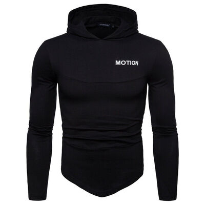 SUNSIOM Mens Slim Fit Long Sleeve Shirts Hooded Muscle Tops Hoodie Casual Basic T-shirt
SUNSIOM Mens Slim Fit Long Sleeve Shirts Hooded Muscle Tops Hoodie Casual Basic T-shirt
