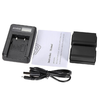 Andoer 2pcs 72V 1200mAh Rechargeable Li-ion Battery with LCD USB Charger Kit for Canon EOS 350D 400D PowerShot G7 G9 S30 S40 S45
Andoer 2pcs 72V 1200mAh Rechargeable Li-ion Battery with LCD USB Charger Kit for Canon EOS 350D 400D PowerShot G7 G9 S30 S40 S45