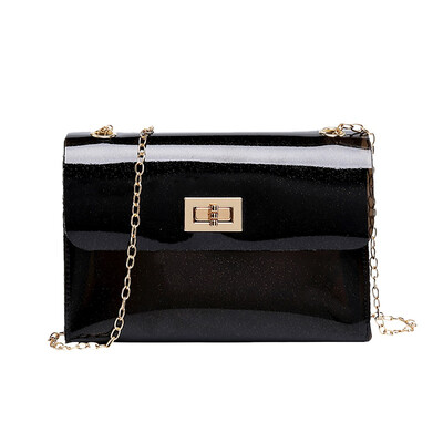 Women Transparent Jelly Shoulder Bag PVC Clear Messenger Bags Small Sqaure Crossbody Bags Chain Handbag Clutch T10
Women Transparent Jelly Shoulder Bag PVC Clear Messenger Bags Small Sqaure Crossbody Bags Chain Handbag Clutch T10