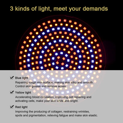3 Colors LED Skin Rejuvenation Light Professional Therapy Acne Wrinkle Removal Face Body Care Acne Removal Light Face Care Light
3 Colors LED Skin Rejuvenation Light Professional Therapy Acne Wrinkle Removal Face Body Care Acne Removal Light Face Care Light