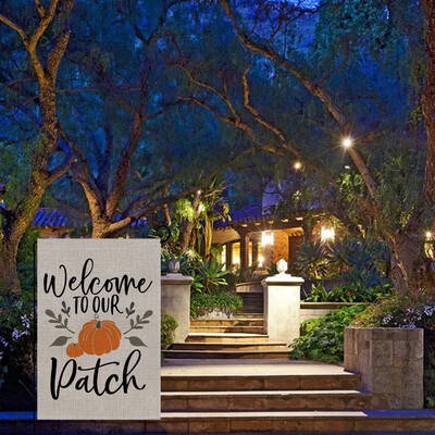 〖Follure〗Welcomes To Our Pumpkin Sticker Autumn Small Garden Flag Vertical Double
〖Follure〗Welcomes To Our Pumpkin Sticker Autumn Small Garden Flag Vertical Double