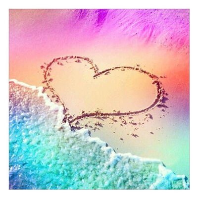 5D DIY Full Drill Square Diamond Painting Love Beach Cross Stitch Embroider
5D DIY Full Drill Square Diamond Painting Love Beach Cross Stitch Embroider