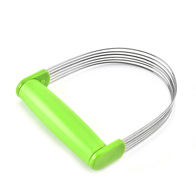 Stainless Steel Pastry Dough Blender Manual Flour Cheese Butter Cream Mixer Cutter baking cake tools Pastry Tools Bakeware
Stainless Steel Pastry Dough Blender Manual Flour Cheese Butter Cream Mixer Cutter baking cake tools Pastry Tools Bakeware