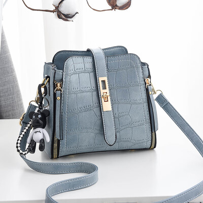On the new small bag bucket bag fashion fresh stone messenger bag net red texture shoulder ins super fire
On the new small bag bucket bag fashion fresh stone messenger bag net red texture shoulder ins super fire