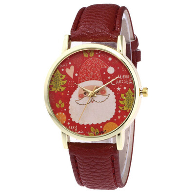 New Christmas Ornaments Elderlyhat Pattern Leather Band Analog Quartz Vogue Watches Xmas Decoration Navidad 2018 Envio Gratis
New Christmas Ornaments Elderlyhat Pattern Leather Band Analog Quartz Vogue Watches Xmas Decoration Navidad 2018 Envio Gratis